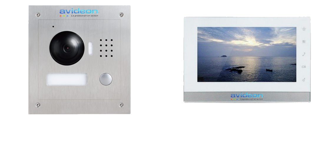 Kit portier video avideon