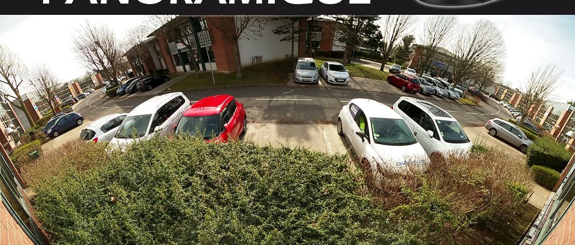 Caméra vidéosurveillance panoramique 180 degrés