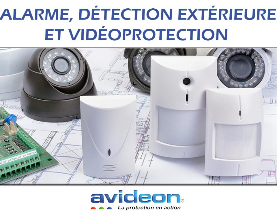 alarme detection exterieure et videoproteciton